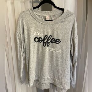 Secret Treasures Gray Knit Top